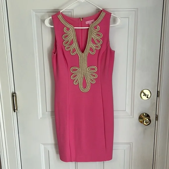 Lilly Pulitzer Stretch Janice Shift Dress - S - Picture 2 of 5
